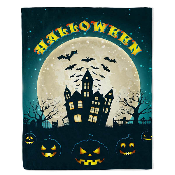 Dark Castle - A516 - Halloween Premium Blanket