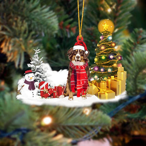 Bernese Mountain Dog Christmas Ornament SM175