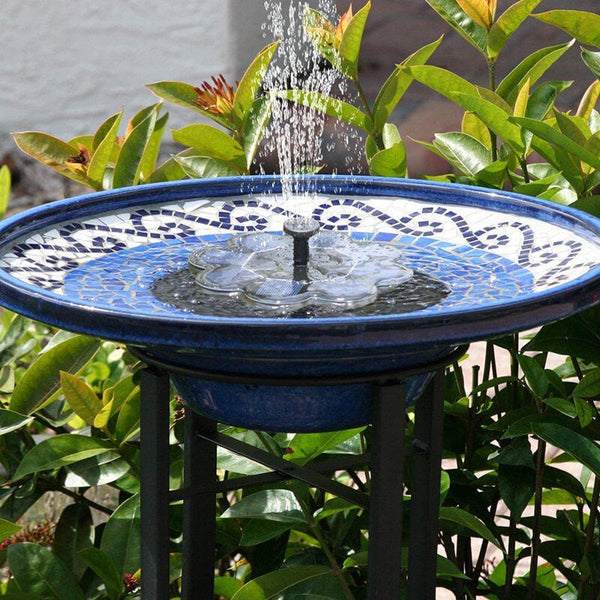 Solar Powered Water Fountain